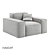 Minimalist Deep Design Sofa 3D model small image 1