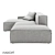 Innovative Minimalist Design Sofa 3D model small image 3