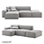 Innovative Minimalist Design Sofa 3D model small image 4