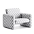 Wilkes Modular Sofa : Modern Elegance 3D model small image 6