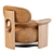 Feeling Estofados Furada Modern Armchair 3D model small image 4