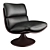 Modern Minotti Pattie Armchair with 3D Scene 3D model small image 1