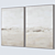 Six Large Wall Art Set 3D model small image 3