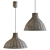 La Redoute Alaya Rattan Pendants 3D model small image 6