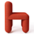 Minimalist Designer Noom Chair 3D model small image 9