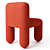 Minimalist Designer Noom Chair 3D model small image 10