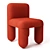 Minimalist Designer Noom Chair 3D model small image 3