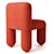 Minimalist Designer Noom Chair 3D model small image 5