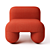 Sleek Designer Low Chair_HERE 3D model small image 2