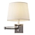 Adjustable Brass Swing-Arm Sconce 3D model small image 3