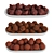 Mini Chocolate Delights Set 3D model small image 2