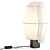 Modern Volute Table Lamp 3D model small image 2