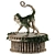 Ivy-Adorned Monkey Statue: Organic Elegance 3D model small image 1