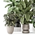 Stylish Indoor Plants Set 2286 3D model small image 5