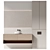 Modern Bathroom Furniture Set 04 3D model small image 1