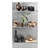 Industrial Aluminium Wall Shelf Trio 3D model small image 1