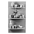 Industrial Aluminium Wall Shelf Trio 3D model small image 7