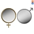 Freedom Female Mirror: Personalize Your Space 3D model small image 1