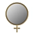 Freedom Female Mirror: Personalize Your Space 3D model small image 3