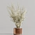 Botanical Arrangement Vase Decor 3D model small image 5