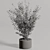 Botanical Arrangement Vase Decor 3D model small image 6