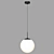 ARTE Black Pendant Light 3D model small image 2