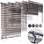 Adjustable Blinds for Windows 3D model small image 7