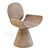 Bonaldo Youpi Modern Dining Chair 3D model small image 2