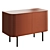 Mid-Century FJORD Sideboard 106cm 3D model small image 5