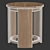 Modern Seating Table Set 3D model small image 4