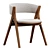 Modern Bonaldo Remo Chair: Stylish Sophistication 3D model small image 1