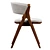 Modern Bonaldo Remo Chair: Stylish Sophistication 3D model small image 3