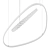 Elegant MAGELLANO Pendant Light 3D model small image 3