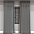 Modern 3D Curtain Model(Vector Mesh) 3D model small image 4