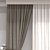  Modern 3D Curtain Model 3D model small image 3