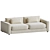 Elegant Bloor Sofa Essence 3D model small image 2