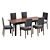 Pranzo II Bruno Dining Set 3D model small image 1