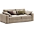 Bultex Cecilia Polyester Sofa Bed 3D model small image 1