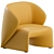 Modern Narinari Armchair Set, 2024 3D model small image 2