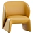 Modern Narinari Armchair Set, 2024 3D model small image 6