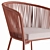 Modern Indoor/Outdoor Yanet Chair 3D model small image 2