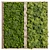 Vertical Moss Garden Wall Decor 3D model small image 2