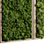 Vertical Moss Garden Wall Decor 3D model small image 4