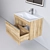 Pulsus Storage Drawer System Oak 3D model small image 3