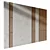 Modern Wood Fabric Wall Panels 3D model small image 2