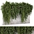 Concrete Wall Hanging Plants Set 3D model small image 1