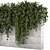 Concrete Wall Hanging Plants Set 3D model small image 5