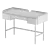 Cosmorelax Taffy Writing Desk 3D model small image 3