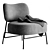 Stylish KAPOOR Easy Chair Design 3D model small image 3