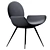 Modern Elegance: Bonaldo Youpi Chair 3D model small image 2